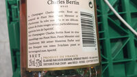 Charles bertin champagne france rosé