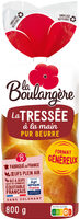 Brioche tressée pur beurre 800g
