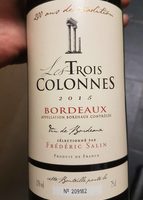 Vinho Chateau Le Trois Colones Bordeaux 750ml 2009