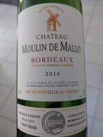 Château Moulin de Mallet Bordeaux