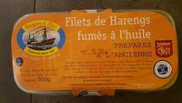 Filets de harengs fumés à l'huile