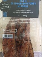 Filets de maquereau fumés au poivre