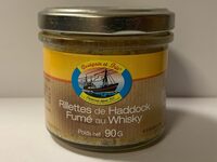 Rillettes de haddock fumé au whisky