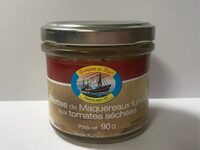 Rilettes de Maquereaux fumés aux tomates séchées