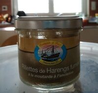 Rillettes de hareng fumés à la moutarde à l'ancienne