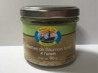 Rillettes de Saumon fumé à l'aneth