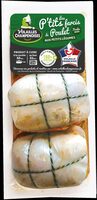 3 P'tits farcis de poulet aux légumes
