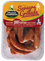 Saucisses de volaille au chorizo en chapelet
