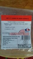 So l'y  laisse de dinde surgelé