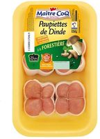 Paupiette de dinde à la forestière