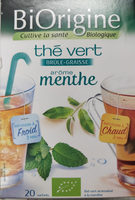 Thé vert brûle-graisse