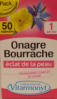 Onagre Bourrache éclat de la peau
