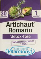 Vitarmonyl Artichaut Romarin Gélules