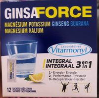 Magnesium potassium ginseng giarana magnesium kalium