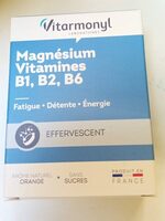 Magnésium Vitamines B1 B2 B6
