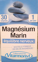 Magnésium Marin équilibre nerveux