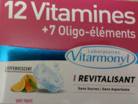 12 Vitamines + 7 Oligo-éléments