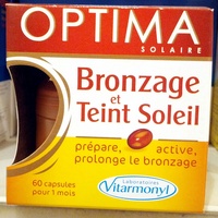 Optima Solaire Bronzage et Teint Soleil