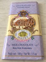 Chocolat lait caramel salé