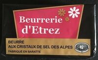Beurre aux cristaux de sel des alpes