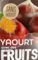 Yaourt avec des fruits