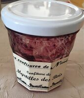 Confiture de myrtilles des bois
