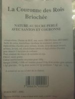 La Couronne des Rois Briochée