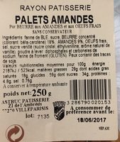 Palets Amandes