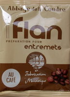 Flan préparation pour entremets au café