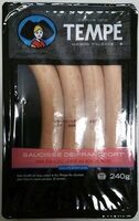 Saucisse de Francfort 100% pur porc - fumé au bois de hêtre