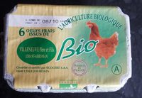 Œufs Frais Bio Moyens