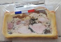 Pate en croute de poulet morilles
