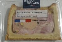 Pâté Croûte de Jambon aux Épices de Noël