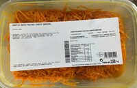 Carottes rapées fraiches