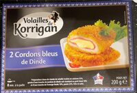Cordons bleus de dinde