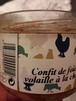 Confit de foie de volaille