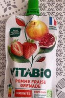 Compote pomme fraise grenade