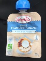 Brasse framboise banane
