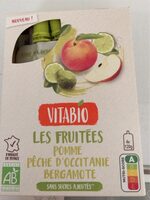 Les fruité pomme peche d’occitanie bergamote