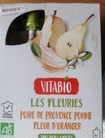 Compote poire de Provence pomme et fleur d'oranger