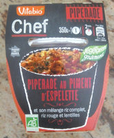 Piperade au piment d'Espelette bio