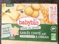 Sablés comté AOP & origan