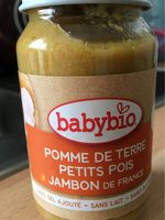 Pomme de terre petits pois jambon de france