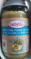 Petits pois, pomme de terre du Val de Loire & Cabillaud