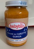 Mouliné de carotte Quinoa