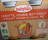 Pot Carotte, Butternut, Poulet, Riz