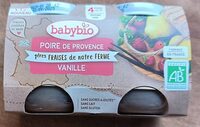 Poire fraise vanille