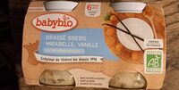Brasse brebis mirabelle vanille