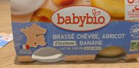 Brassé chèvre abricot d occitane banane