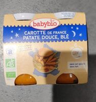 Carottes, patate douce, blé